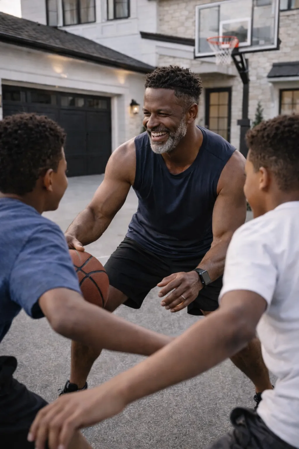 playing basket